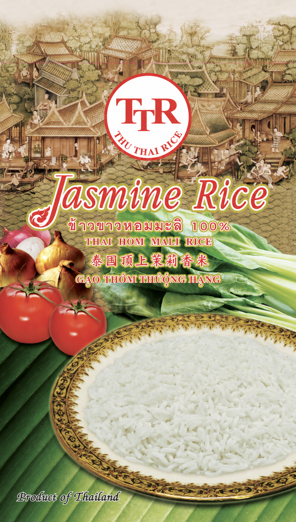 Thu Thai Rice Jasmine Rice bag